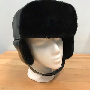 Ear Flaps Winter Police Badge Hat Insulated XXL